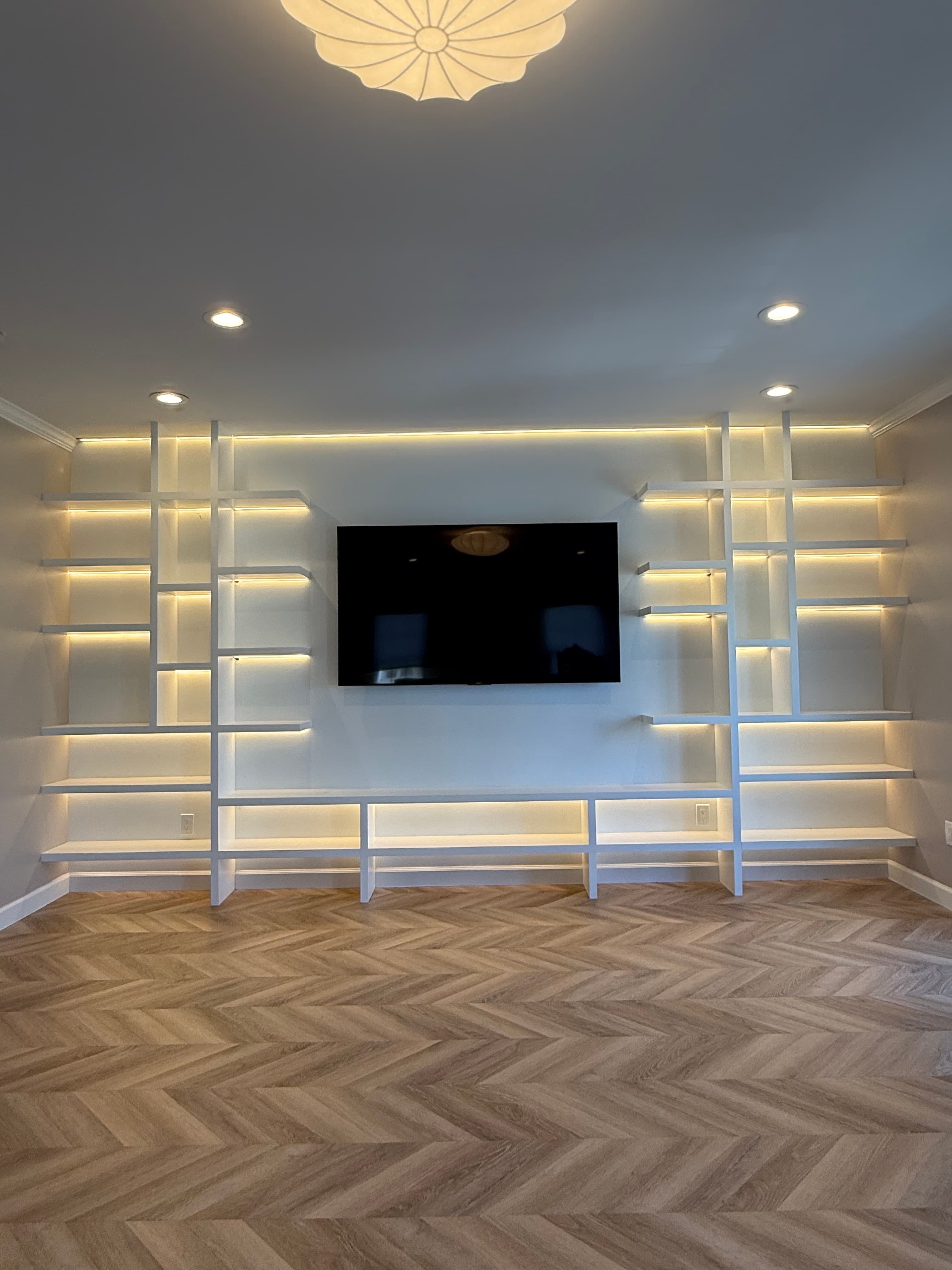 Luxury interior renovation by Exline Construction